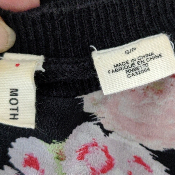 Anthropologie Moth Rose Snapshot Pullover Sweater - Picture 7 of 8